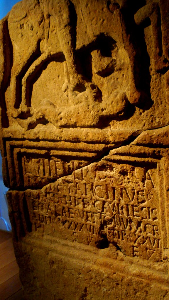 Grave Stone of Tancinus, Roman Solder found in Walcot, Bath Grave Stone of Tancinus Roman Solder found in Walcot Bath